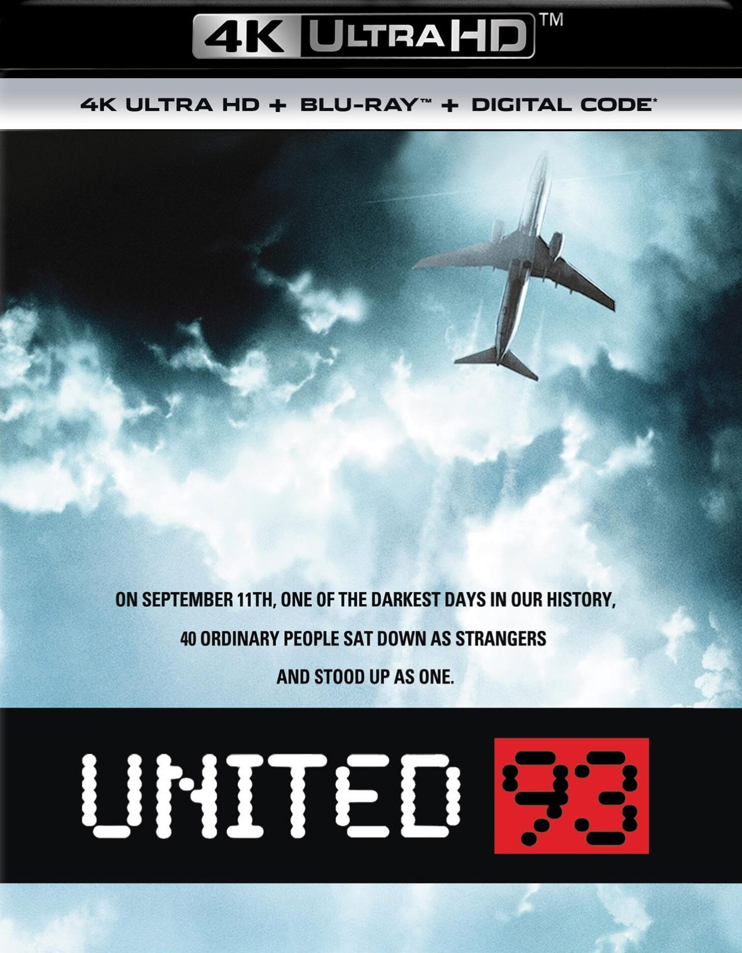 United 93: 20th Anniversary Edition (Ultra HD 4K Blu-ray)